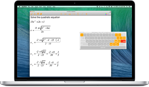 app for writing math equations mac